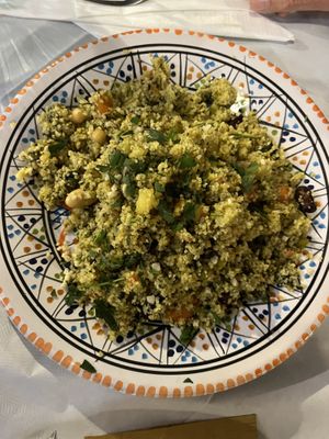 Veggie couscous  at Ristorante Arabo Carthage in Trapani