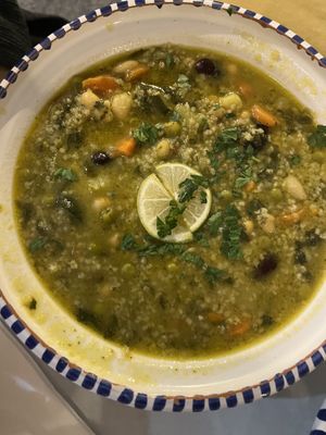 Veggies and legume soup   at Ristorante Arabo Carthage in Trapani