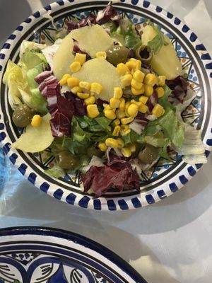 Salad   at Ristorante Arabo Carthage in Trapani