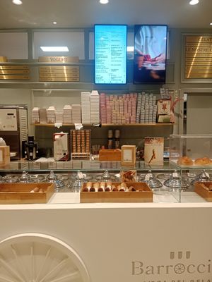 Indoors at Gelateria Barroccino San Donato in Florence