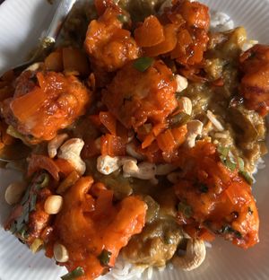 Gobi Manchurian, very good  at Shree Indian Vegetarian Restaurant  in Haarlem