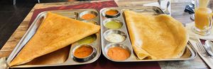 Delicious dosas 🫶  at Shree Indian Vegetarian Restaurant  in Haarlem