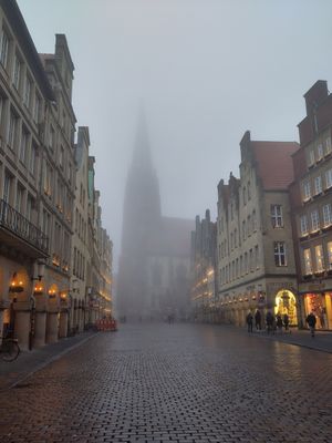 Historical Principal Market - right outside the door at Olea in Muenster