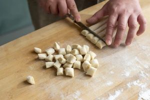 Gnocchetti gluten freee  at Il Naturificio  in Genoa