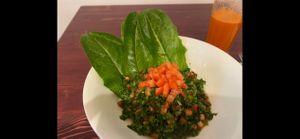 Tabbouleh salad   at Falafel Box in Yerevan