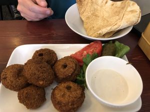 falafel box  at Falafel Box in Yerevan