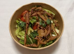 Tabbouleh for take out  at Falafel Box in Yerevan