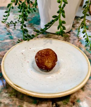 Churro ball at Shimis Yoga in Dubai