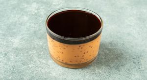 vegan tapioka at Vegan Shawarma in Jerusalem