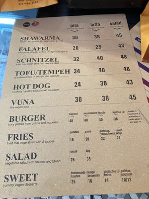   at Vegan Shawarma in Jerusalem