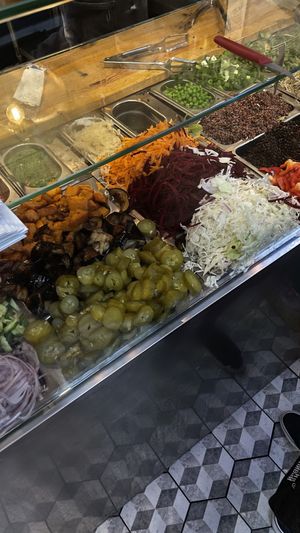   at Vegan Shawarma in Jerusalem