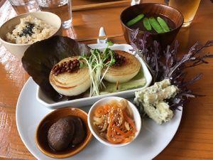 Lunch special at Pole Pole in Tokyo