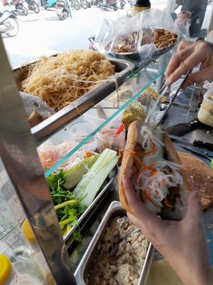 Ingredients at Banh Mi 17k in Ho Chi Minh City