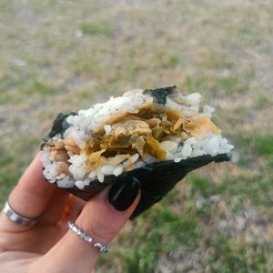 Veggie onigiri at Onigiri in Melbourne