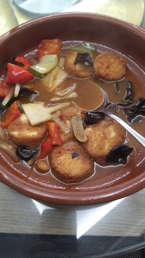 braised tofu at Ristorante Wen Zhou in Cagliari