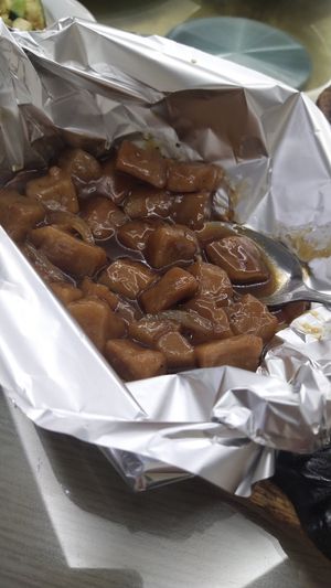 amazing potatoes at Ristorante Wen Zhou in Cagliari