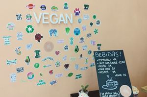 Vegan Army! at Pastelería Málaga Vegana in Malaga