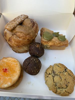   at Pastelería Málaga Vegana in Malaga