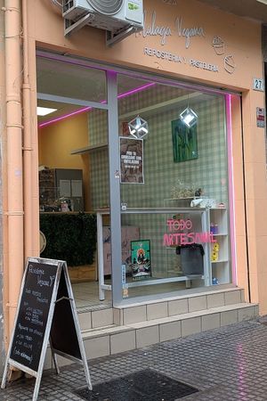  at Pastelería Málaga Vegana in Malaga