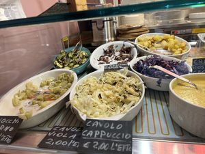 All vegan here including gravy and sauces  at Lelé - Natural Food in Rome