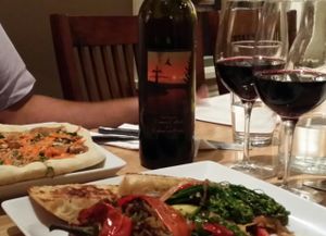 Don't miss Mike's vegan wines!  at Mike's Cafe and Wine Bar in San Juan Island