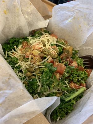 Kale Caesar Salad at Mike's Cafe and Wine Bar in San Juan Island
