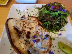 Phili-Up Cheese Steak at Mike's Cafe and Wine Bar in San Juan Island