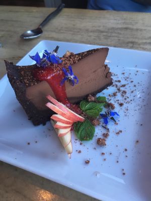 This photo needs no caption.  at Mike's Cafe and Wine Bar in San Juan Island