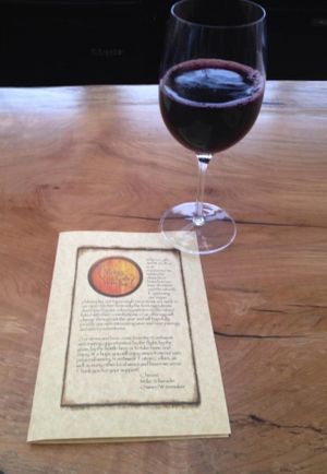 The bar at Mike's Cafe & Wine Bar at Mike's Cafe and Wine Bar in San Juan Island