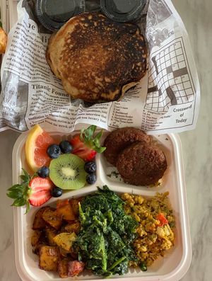 OG Breakfast Platter at Common Sense - Sejah Farms in St Croix