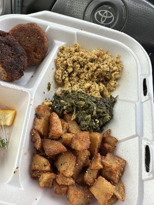 Another delicious breakfast place!!!   Even my nonvegan friend is psyched when we get brunch at Common Sense.  Soooo delicious!!  at Common Sense - Sejah Farms in St Croix