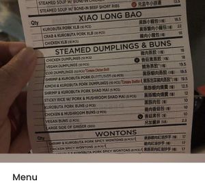   at Din Tai Fung in New York City