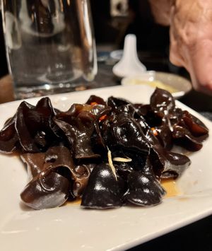 Wood ear mushrooms   at Din Tai Fung in New York City
