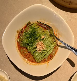 Sesame noodles  at Din Tai Fung in New York City