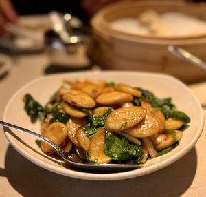 Rice cakes  at Din Tai Fung in New York City