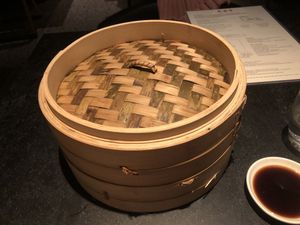 Vegan dumpling   at Din Tai Fung in New York City