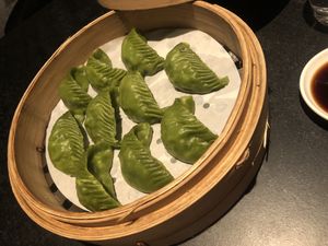 Vegan dumpling   at Din Tai Fung in New York City