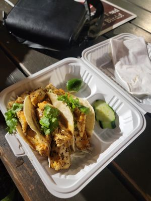 Tofu tacos at Thai Tacos - Waikiki in Honolulu