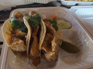 Tofu tacos at Thai Tacos - Waikiki in Honolulu