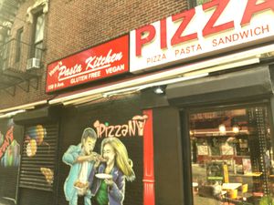 Outside at iPizzaNY - Times Square in New York City