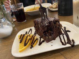 Veganer Schokokuchen at Moccaklatsch in Bielefeld