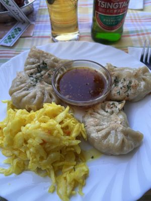 vegetable giao zi  at Konfuzius China Restaurant in Graz
