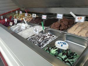 Vegan ice cream at Loving Hut in Maribor