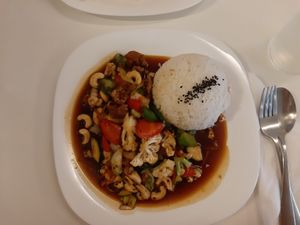 King Pao at Loving Hut in Maribor