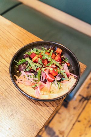 Root vegetable bowl  at BEAR in Stone