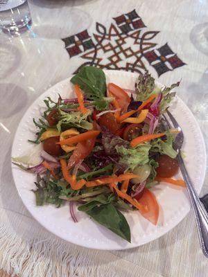 Garden salad  at Alem Ethiopian Village in Milwaukee