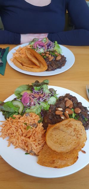 Daghap stoof at Enig Alternatief in Arnhem