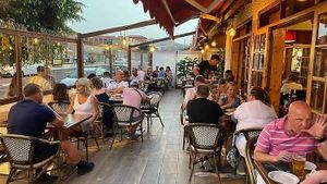 Terrace at El Patio in Fuerteventura