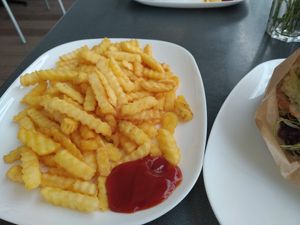 fries at 108 in Ljubljana