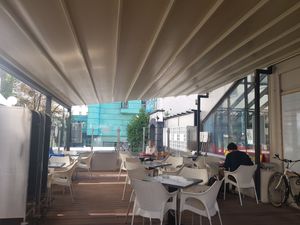 Outside area at 108 in Ljubljana